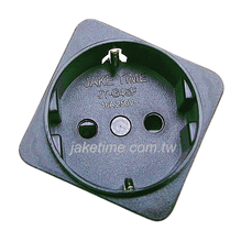 JT-G45 歐規德式1U size 45mm*45mm 機櫃電源插座