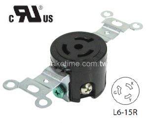 NEMA L6-15R 美規引掛式插座